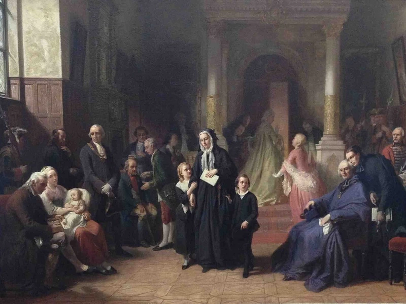 1811-Gisbert Hipolit August Flüggen - L'anticamera di un principe